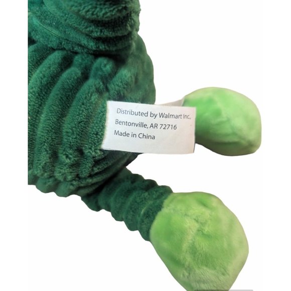 Small Dragon Plush Stuffed Animal Toy Green Soft Textured Fabric Walmart 11" - Picture 8 of 11